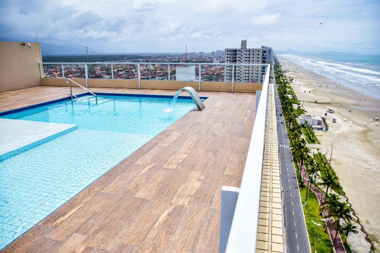 Appartement Apto C Wi-Fi A Beira-Mar Na Praia Jardim Real Sp à Praia Grande  Extérieur photo