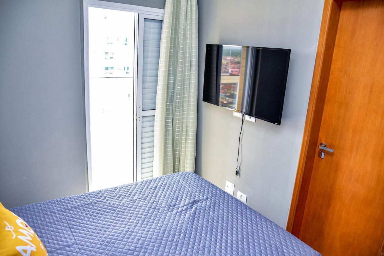 Appartement Apto C Wi-Fi A Beira-Mar Na Praia Jardim Real Sp à Praia Grande  Extérieur photo