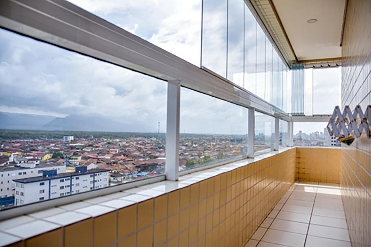 Appartement Apto C Wi-Fi A Beira-Mar Na Praia Jardim Real Sp à Praia Grande  Extérieur photo